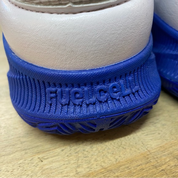 NEW BALANCE OMN1S Low White & Blue Sneakers Men’s Sz 7 - Picture 3 of 8